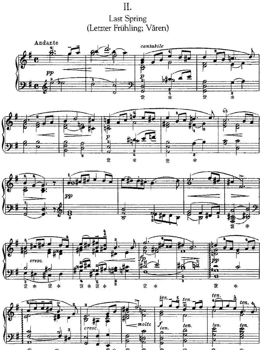 Elegiac Melodies Op.34