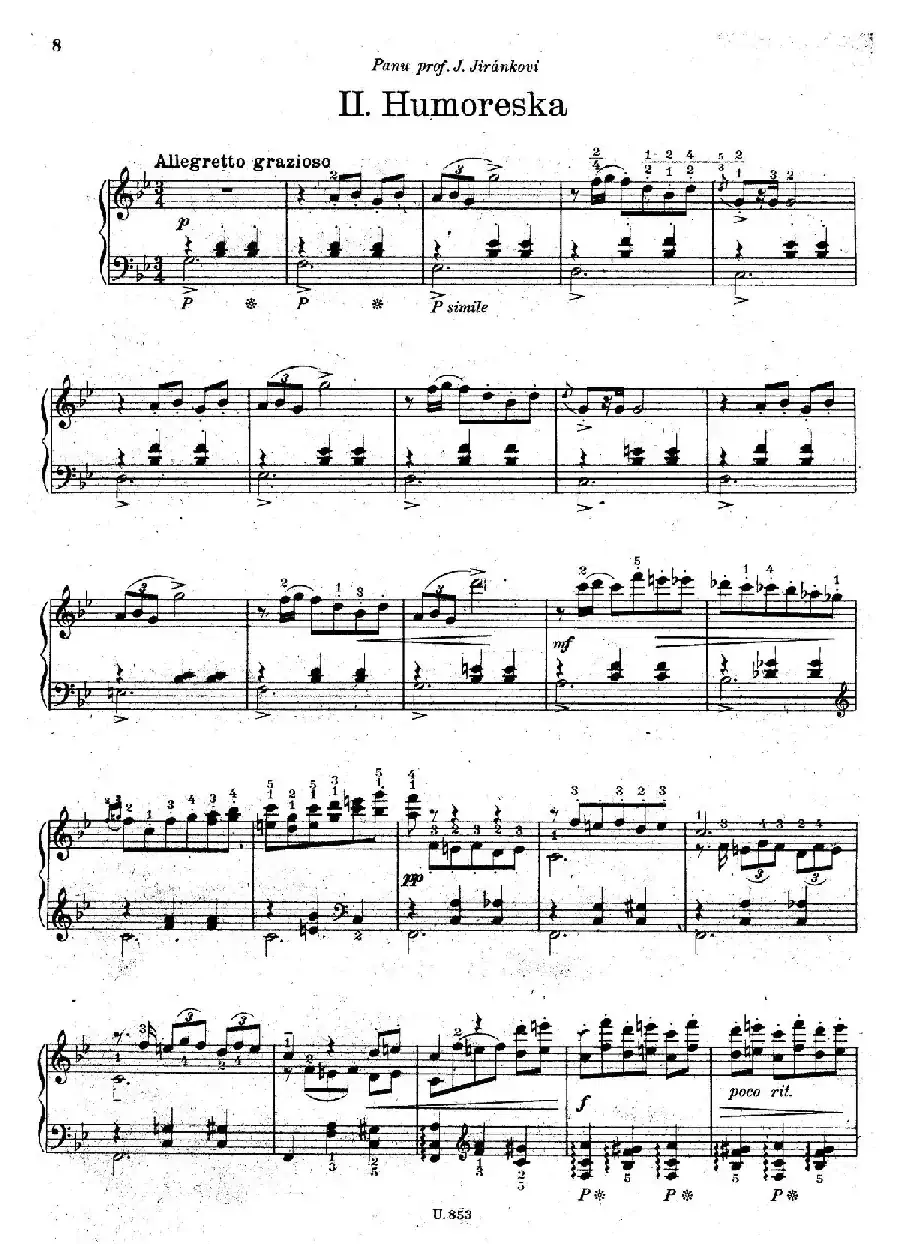 Six Piano Pieces Op.7（6首钢琴小品·Ⅱ）