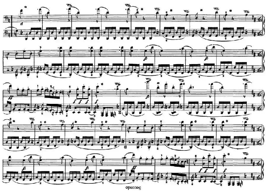 12首为孩子们而作的四手联弹曲 Op.85（四手联弹）（11）