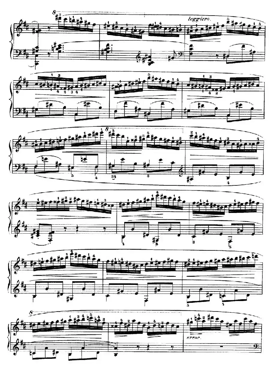 Piano Sonata No.3 in b Minor Op.58（b小调第三钢琴奏鸣曲·第四乐章）