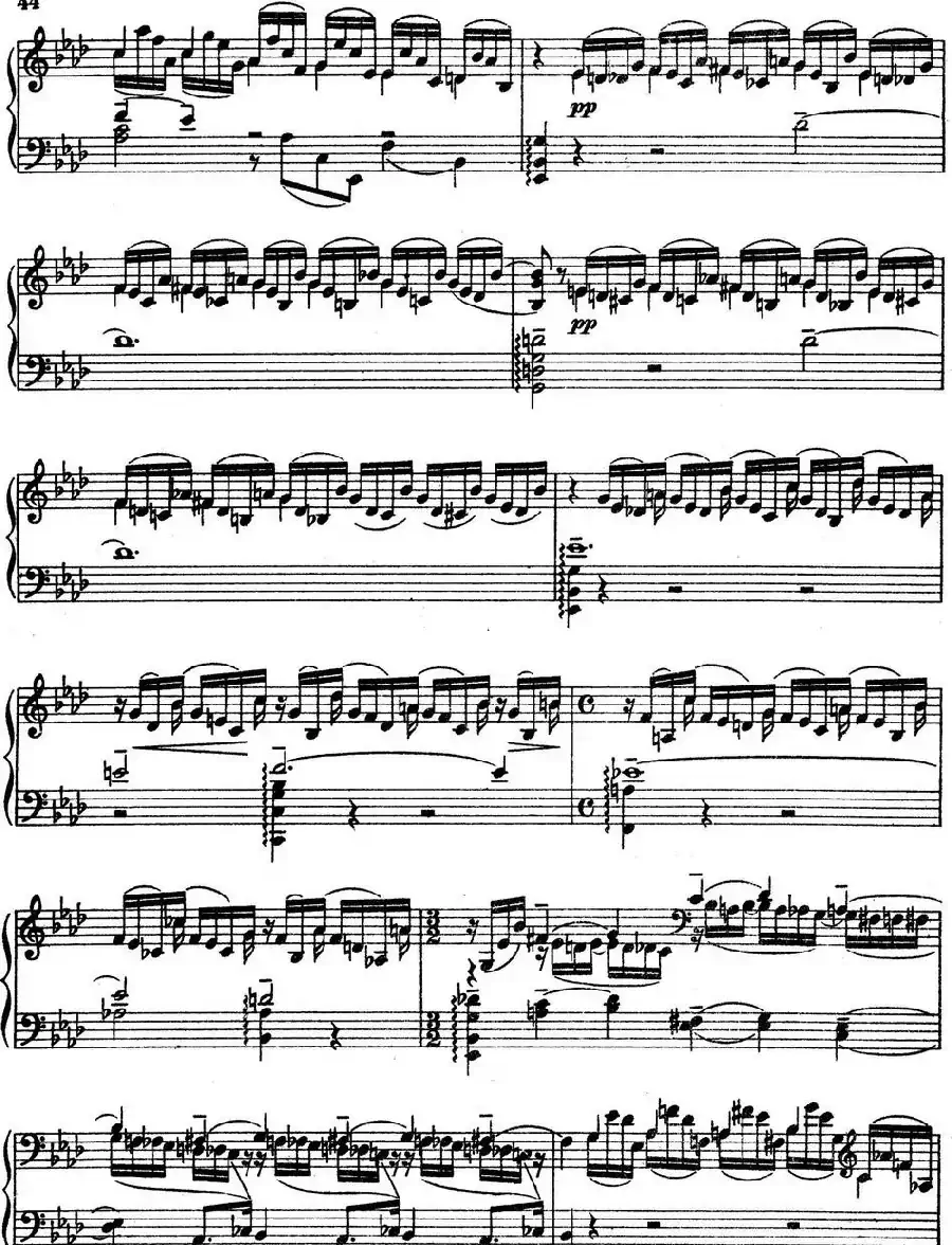 10 Preludes Op.23（拉赫玛尼诺夫10首前奏曲·Ⅷ）