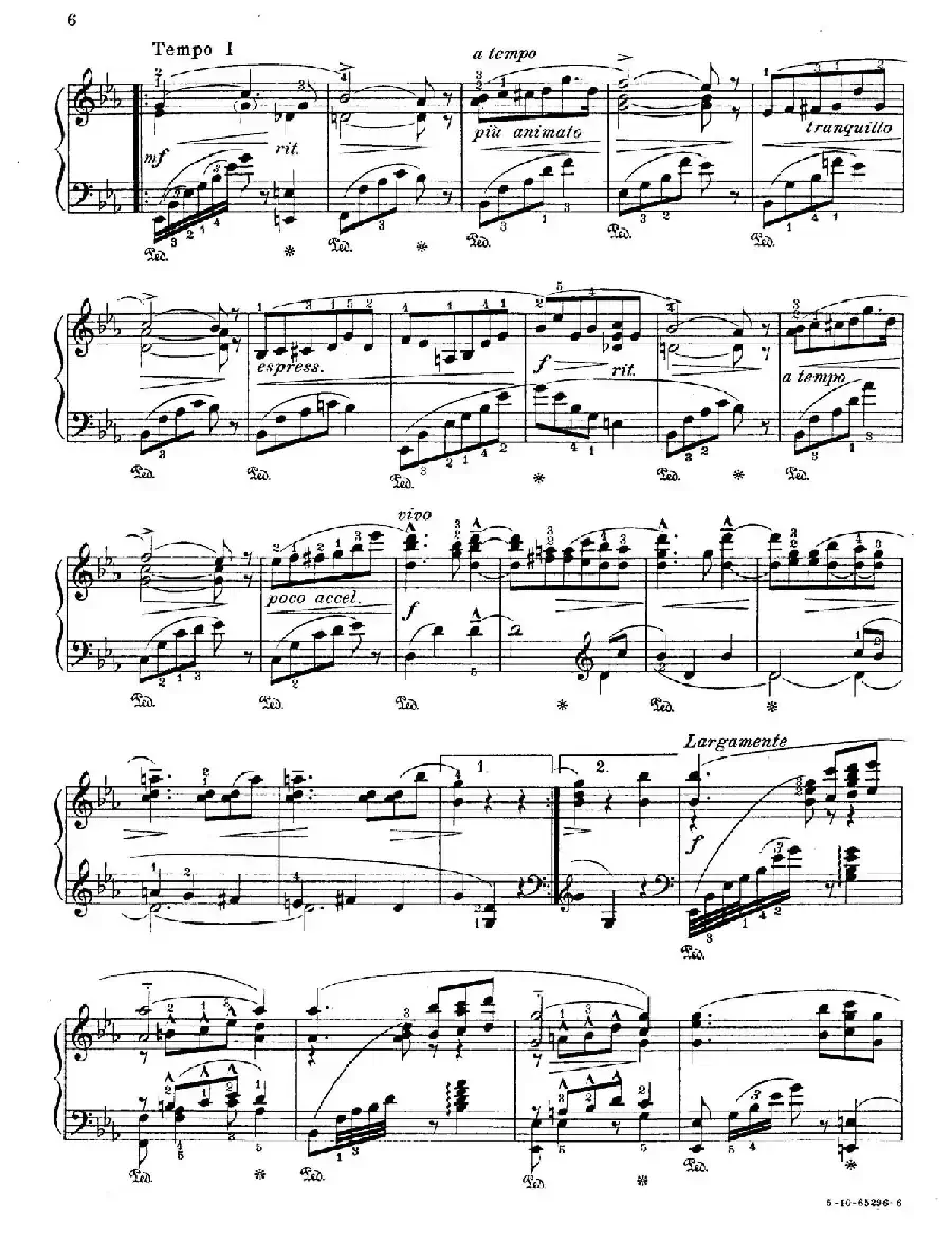 Valse Caprice in E-flat Major Op.53（降E大调随想圆舞曲）