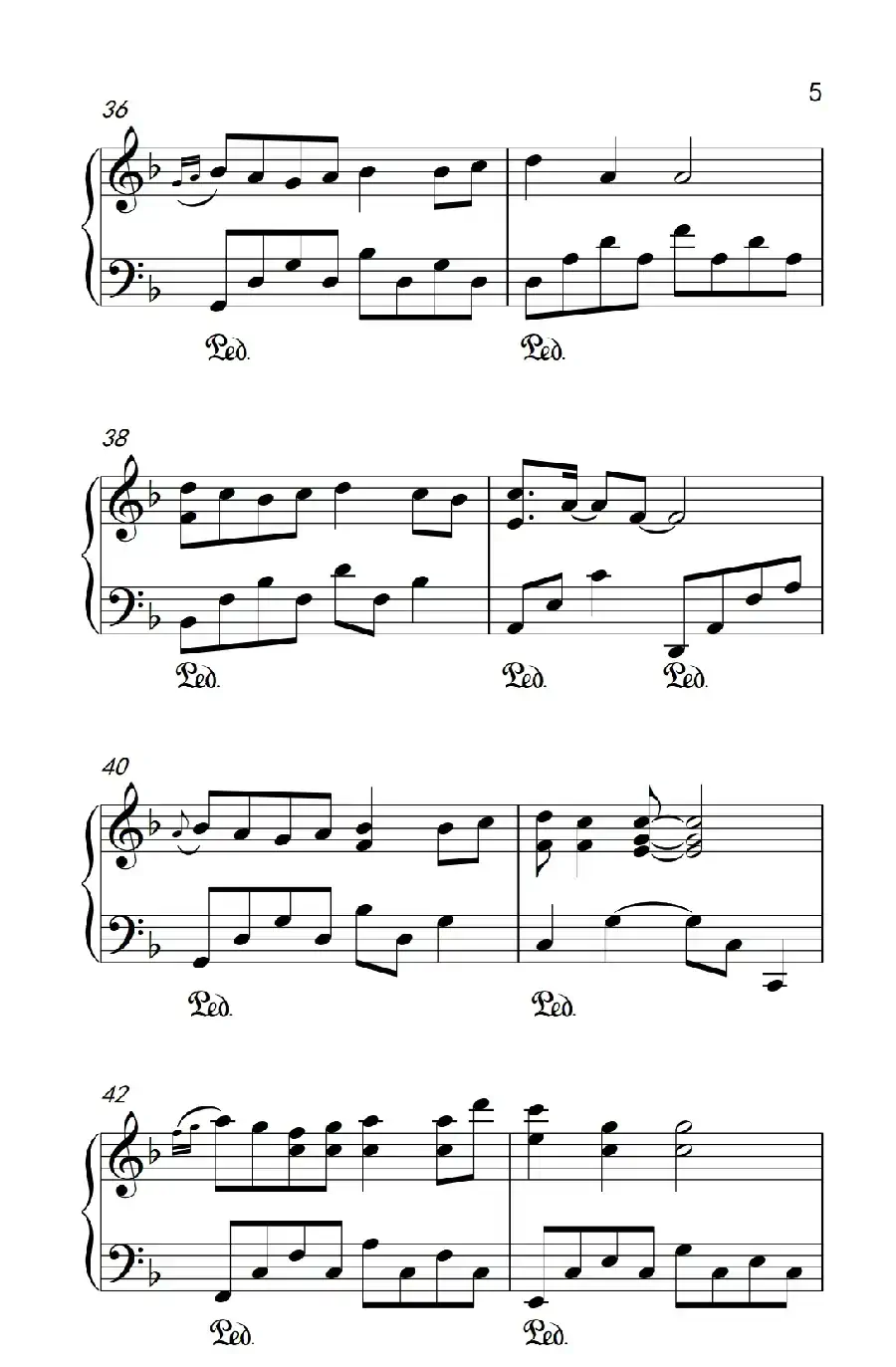 大梦想家(《弹吧音教》制谱版)