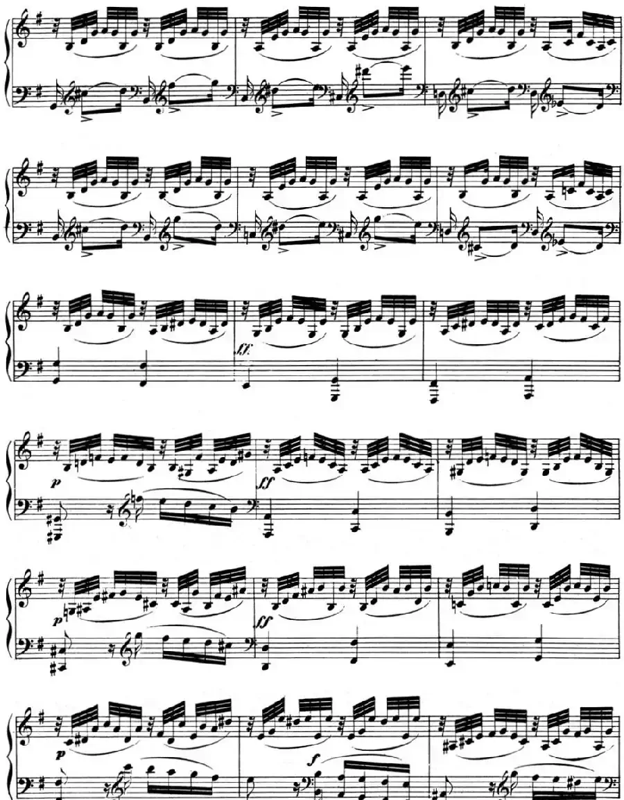 贝多芬钢琴奏鸣曲03 C大调 Op.2 No.3 C major