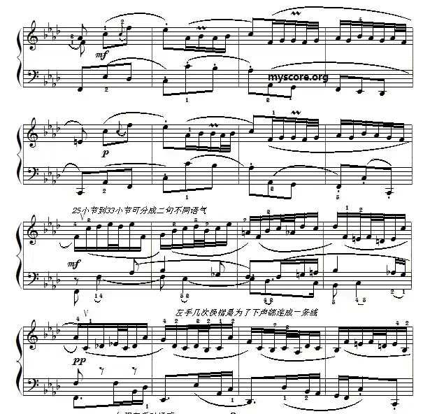 巴赫初级钢琴曲之二十八：序曲