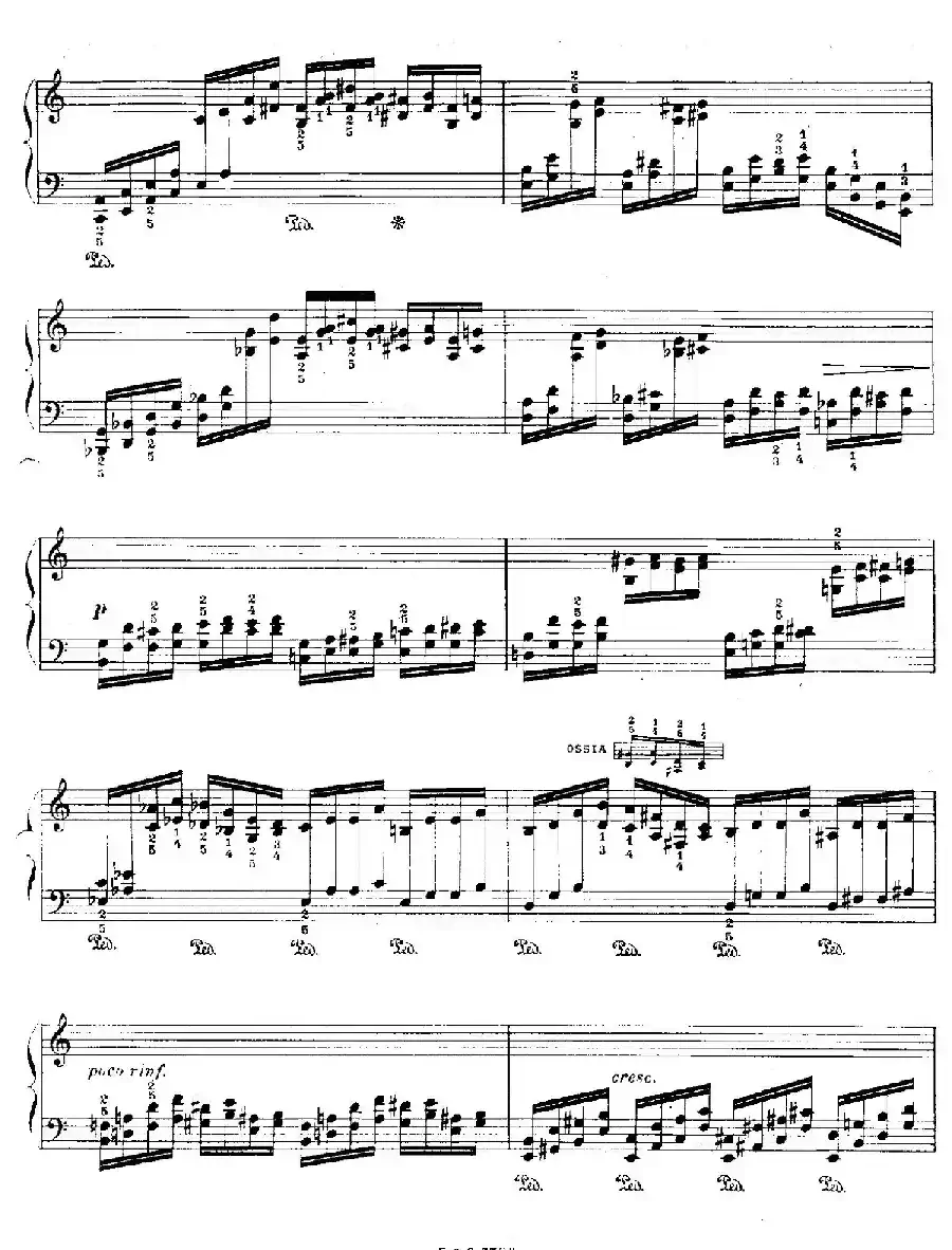 12 Etudes For The Left Hand Op.92 No.3（12首为左手而作的钢琴练习曲）