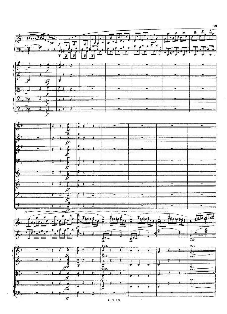 Piano Concerto No.2 in f Minor Op.21（f小调第二钢琴协奏曲·总谱）