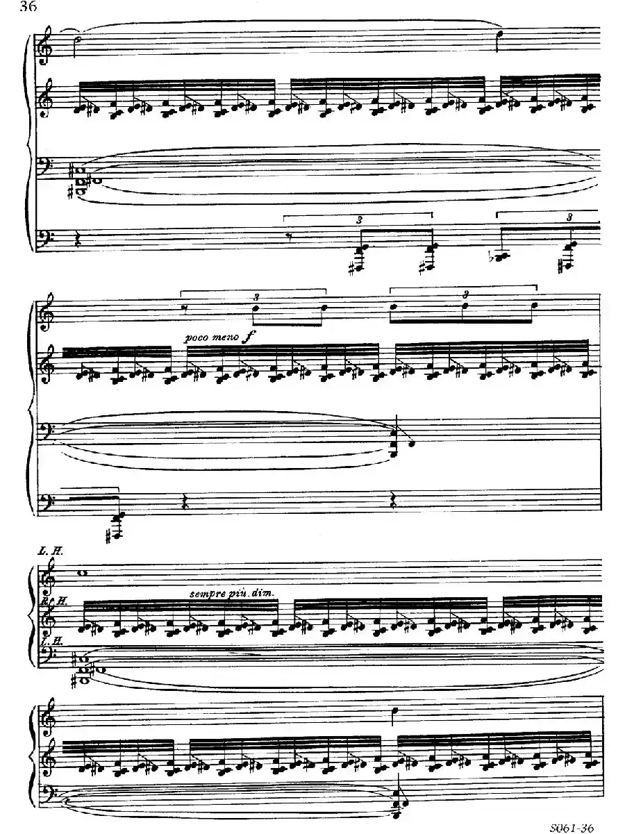 Poems of 1917 Op.41（1917之诗 8. 战争）