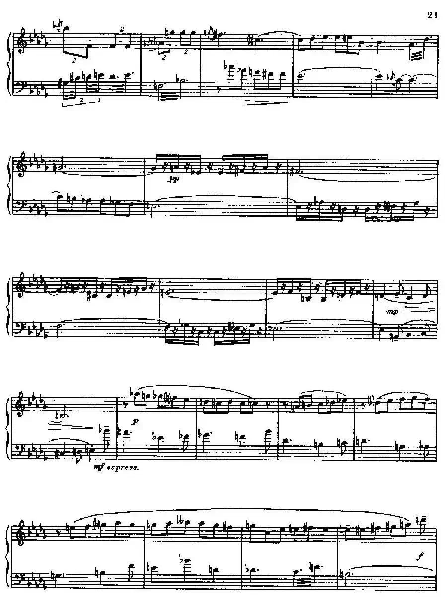 24 Preludes and Fugues Part.2 Op.45（24首前奏曲与赋格·第二部分·16）
