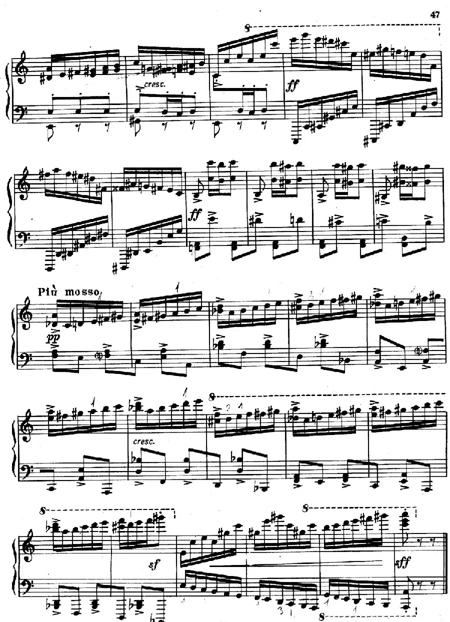 Prokofiev - Ten Pieces Op.12（普罗科菲耶夫-10首小品·10）