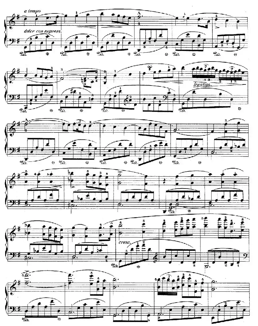 e小调第一钢琴协奏曲 Op.11（钢琴独奏版·第一乐章）