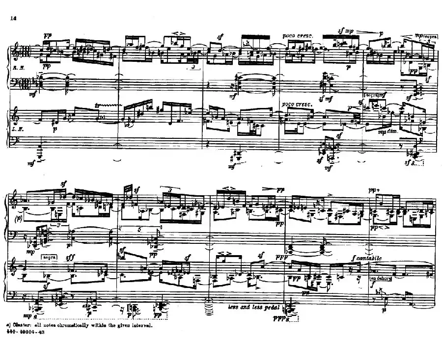 12 Etudes for Piano（博尔科姆12首钢琴练习曲·5）