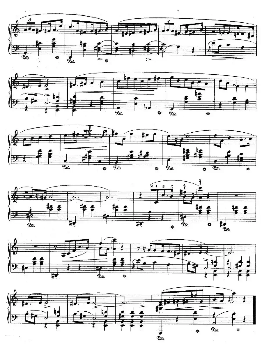 Trois Mazurkas Op.59 （3首玛祖卡舞曲·1）