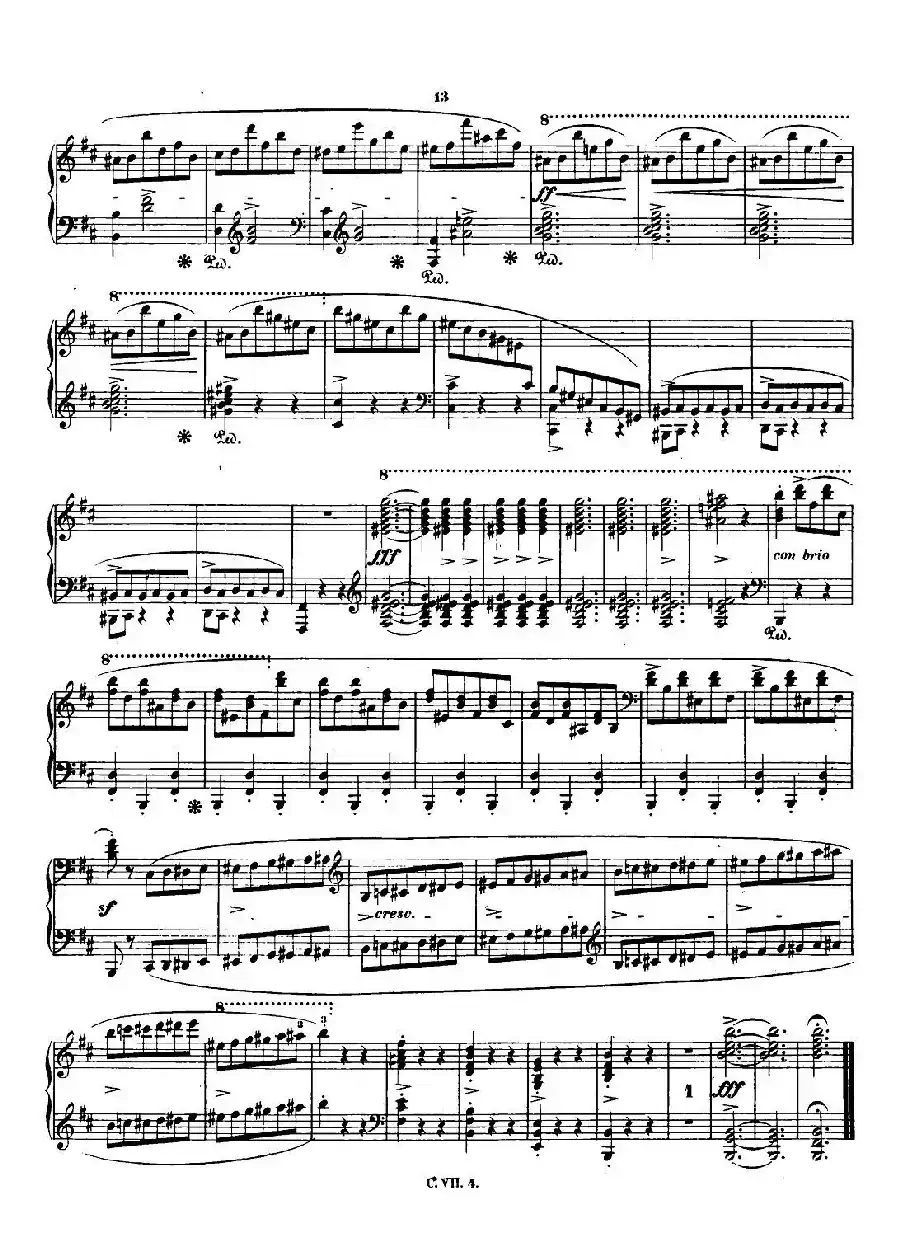 肖邦 钢琴谐谑曲 Chopin Scherzo（No.1 b小调，Op.20）