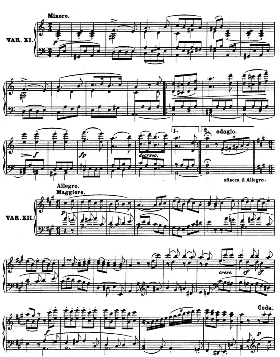 12 Variations on a Dance by Wrantizky WoO 71（伍拉尼茨基舞曲主题变奏曲）