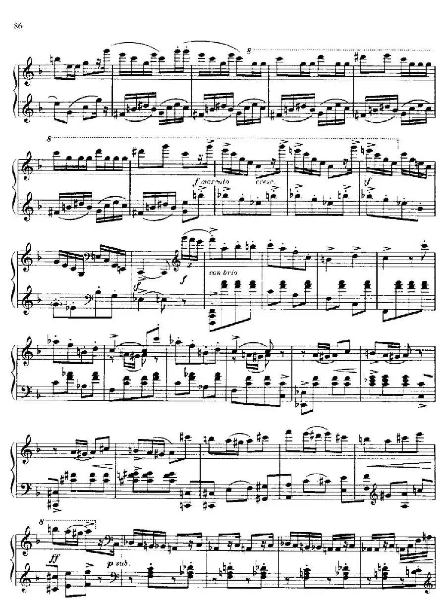 Piano Sonata No.3 in F Major Op.46（F大调第三钢琴奏鸣曲·Ⅲ）