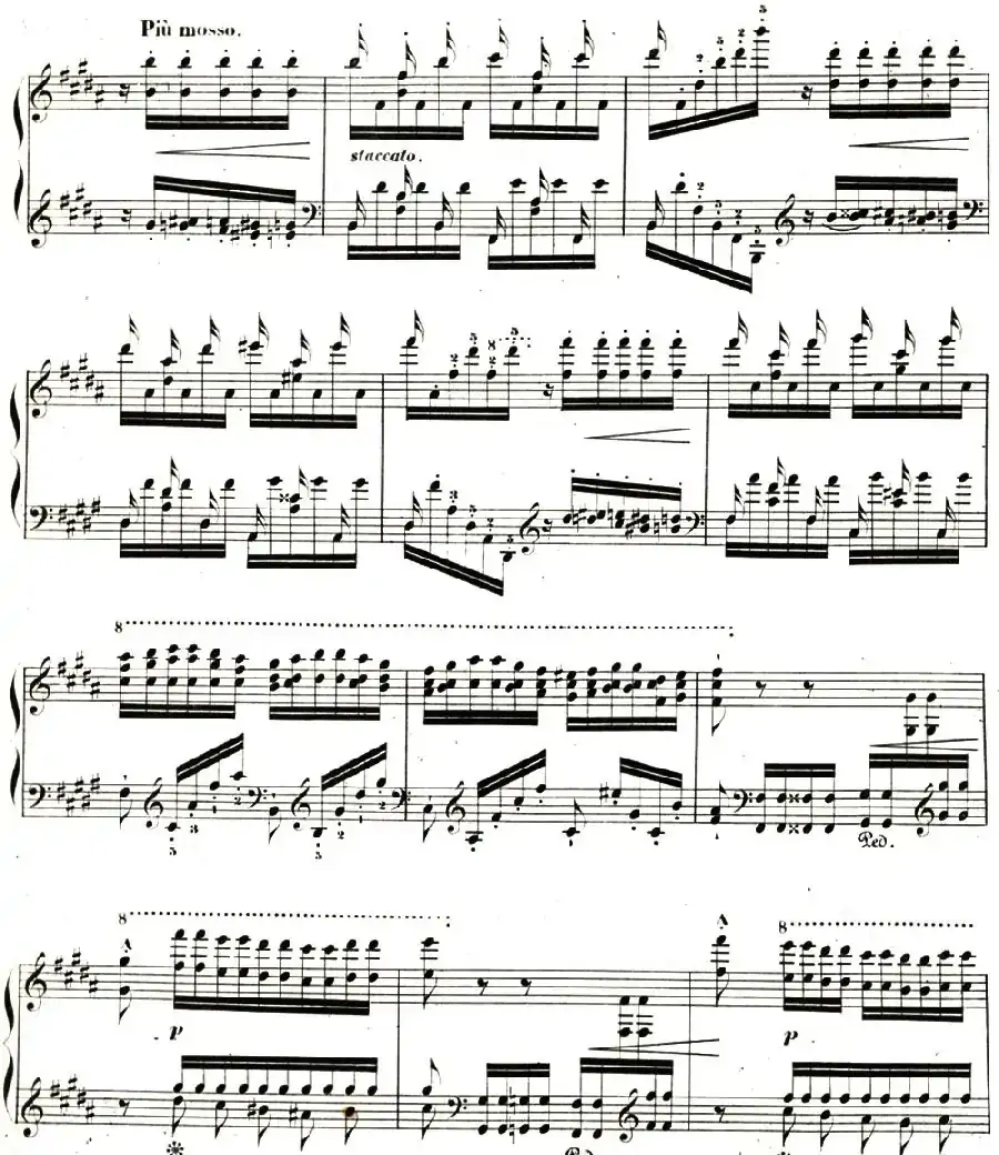 李斯特帕格尼尼大练习曲3