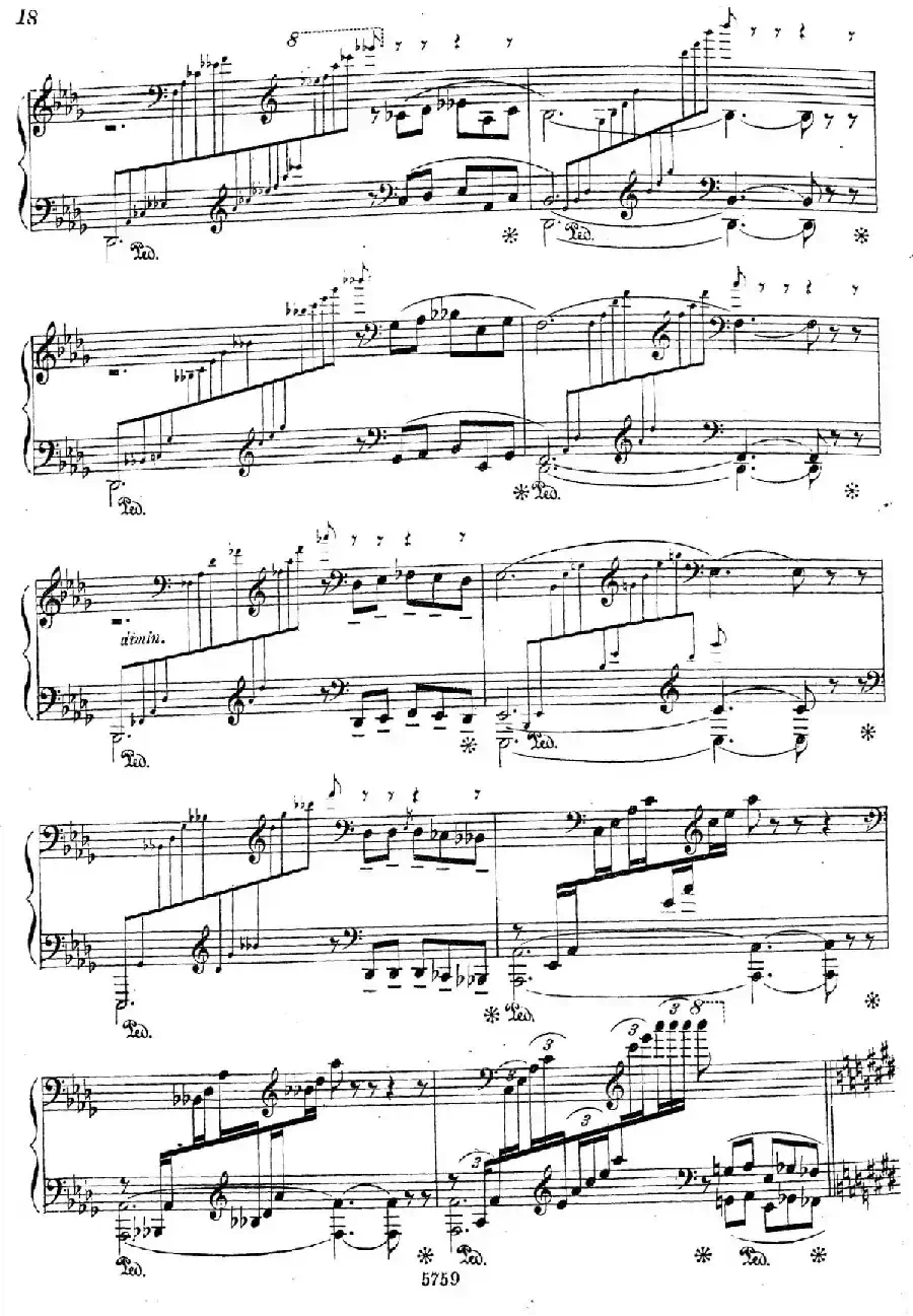 3首音乐会练习曲（Three Concert Etudes Op.24）（Ⅱ）