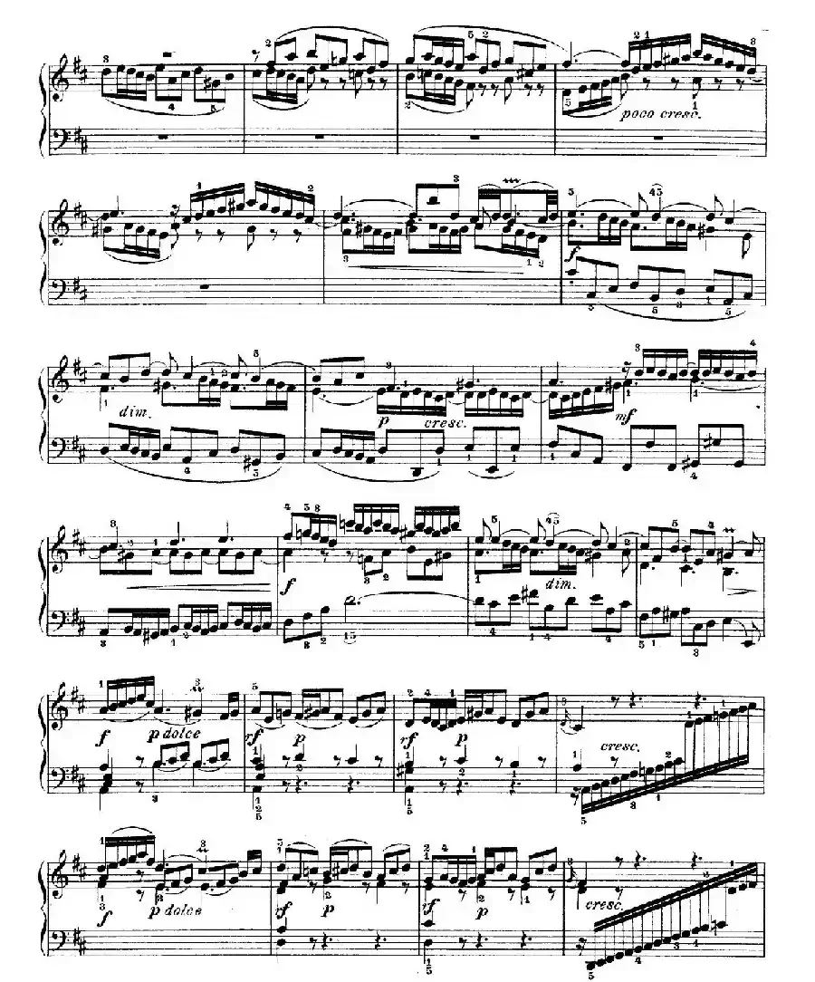 Six Partitas BWV 825-830（6首帕蒂塔·4）