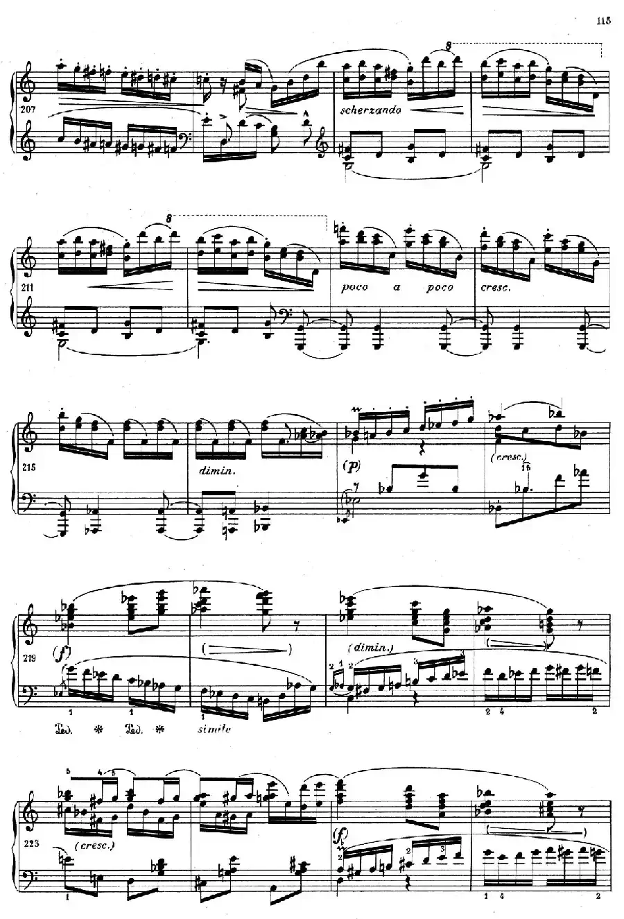 RONDEAU Op.73 （C大调双钢琴回旋曲·独奏版）