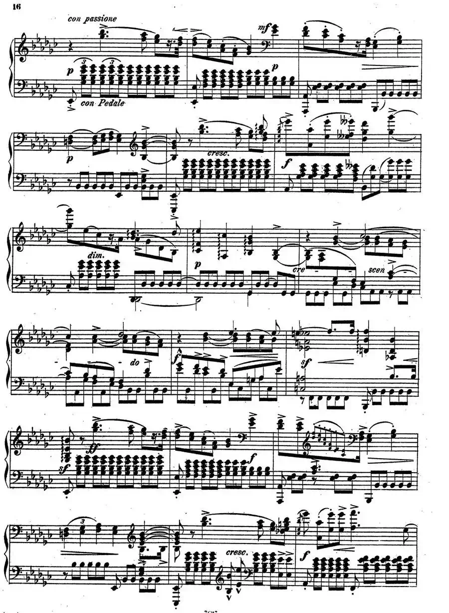 Nachtstücke Op·28（4首夜曲·4）