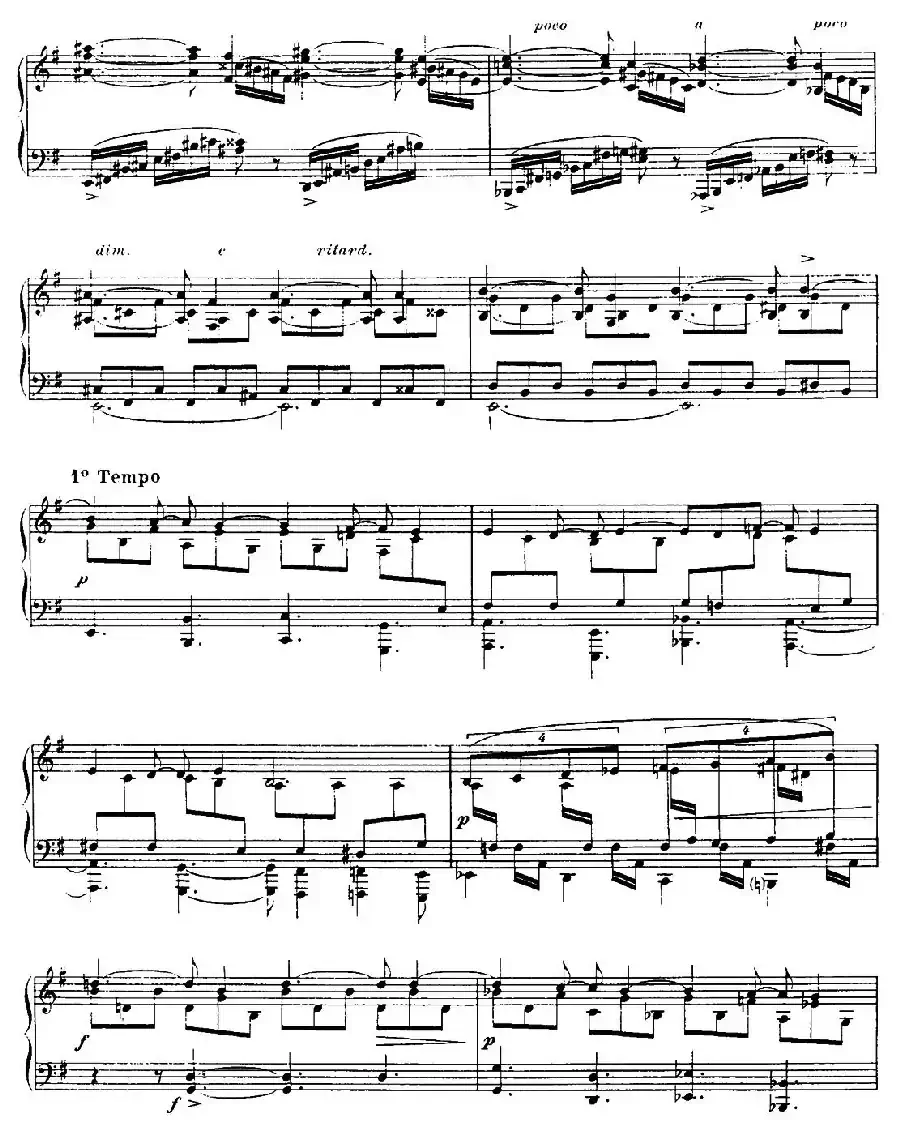 13 Nocturnes, Nocturne No. 12 in E minor （Op.107）