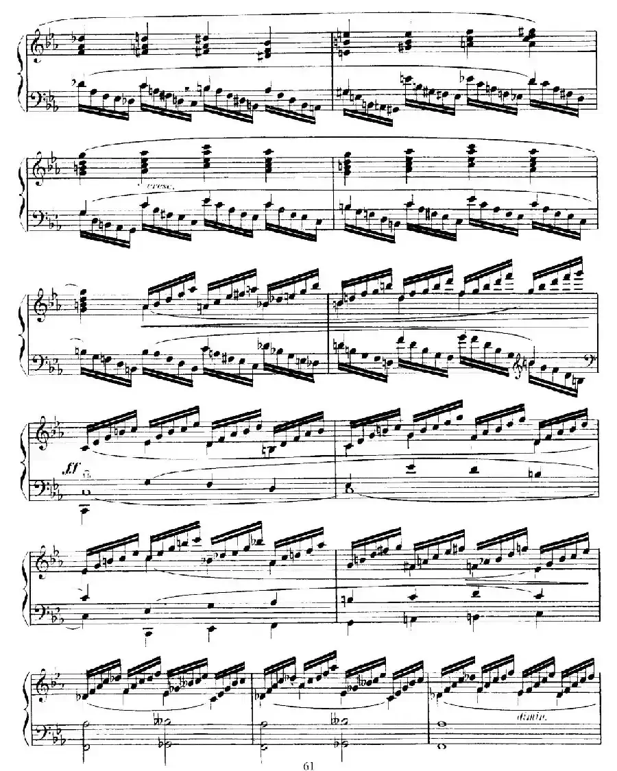 15 Etudes de Vortuosite Op.72（15首辉煌练习曲·14）