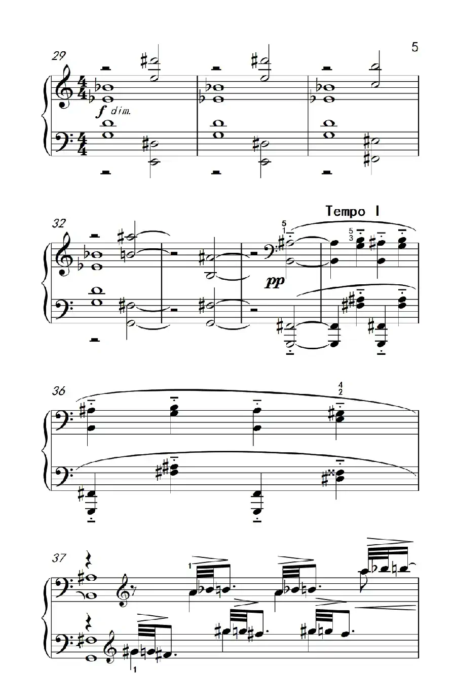 小二度与大七度（巴托克 小宇宙 钢琴教程 6）