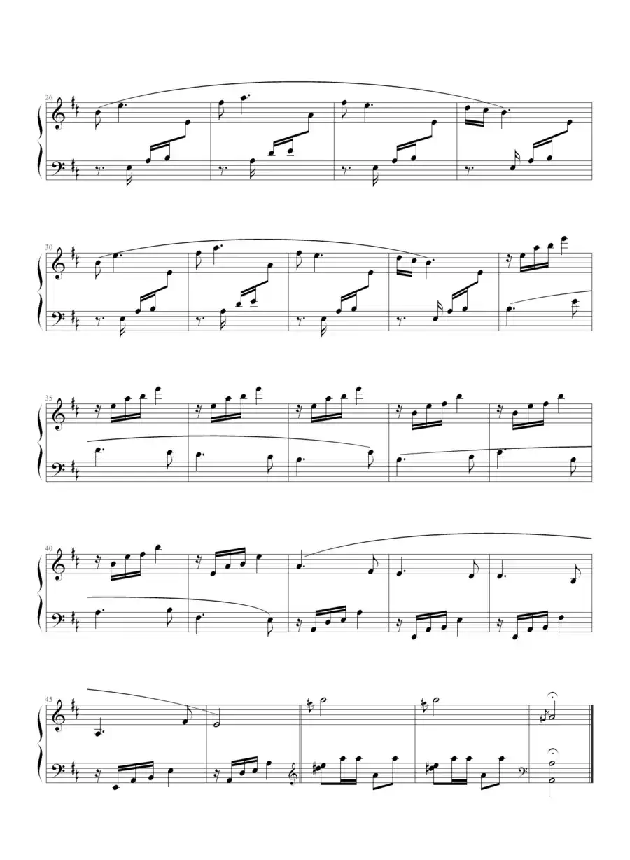 红头绳（歌剧《白毛女》选曲）（储望华编配版）