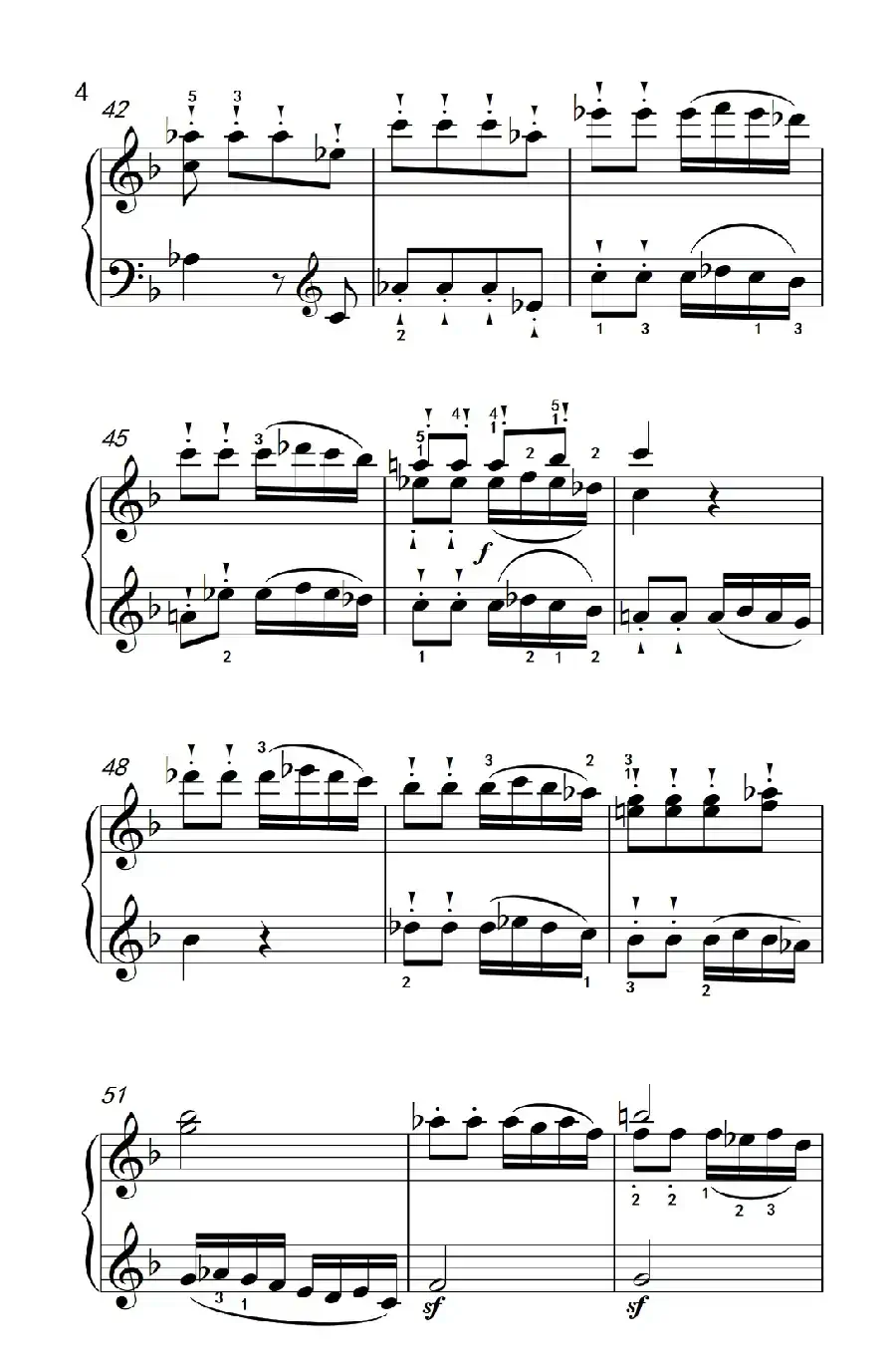 奏鸣曲 Opus 10 Nr.2 第三乐章（贝多芬奏鸣曲集 2）