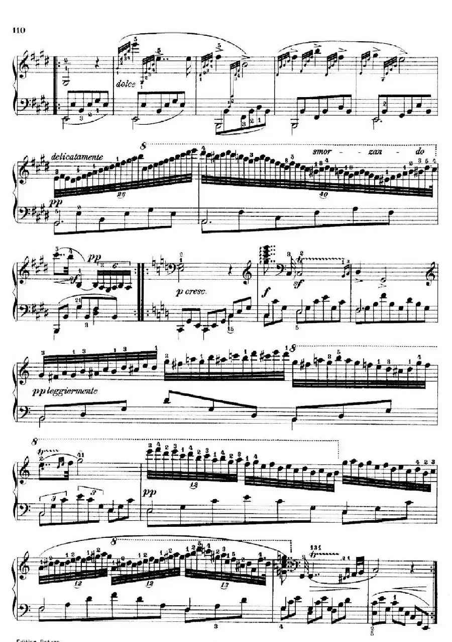 School of the Virtuoso Op.365（60首钢琴高级练习曲·47）