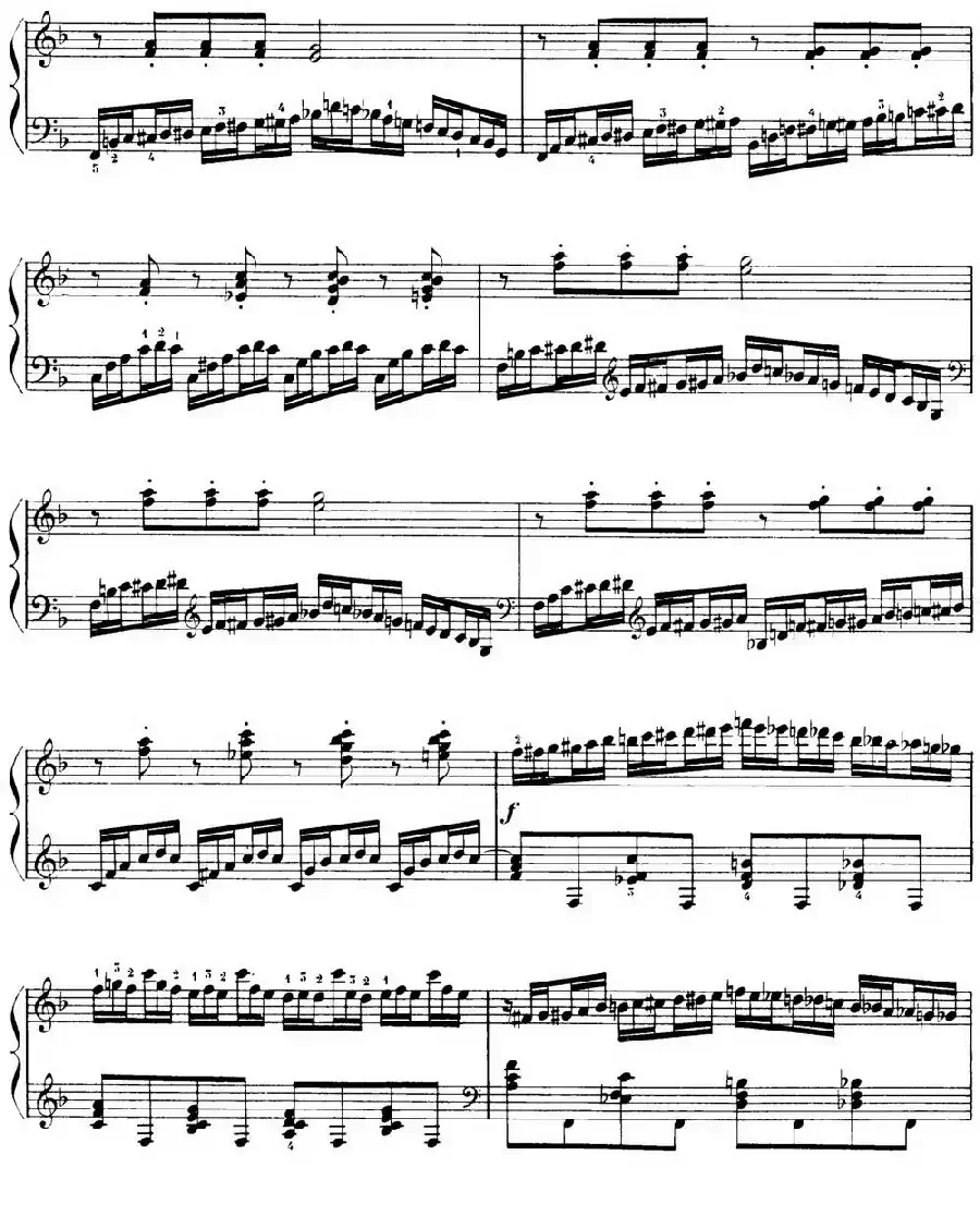 15 Etudes de Virtuosité Op.72 No.6（十五首钢琴练习曲之六）