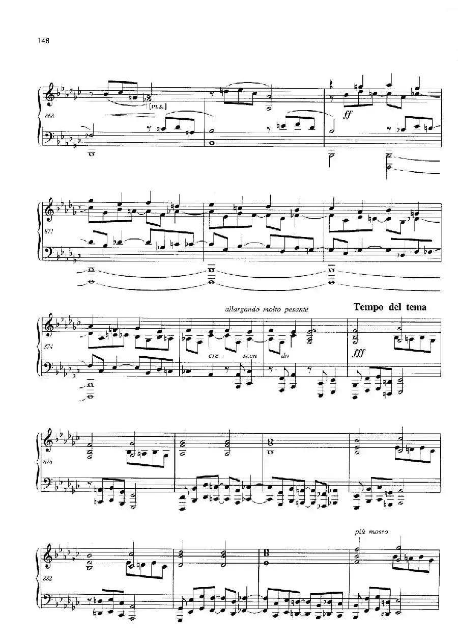 Variations and Fuge in e-flat Minor Op.23（降e小调主题变奏与赋格）