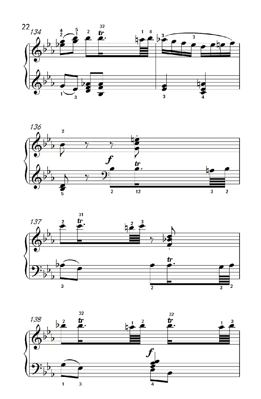 奏鸣曲 Opus 7 第四乐章(贝多芬奏鸣曲集 2)