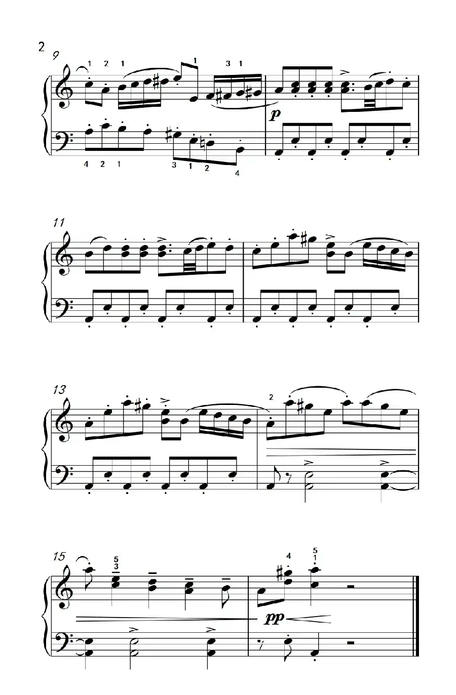 小天鹅舞曲（老年大学 钢琴教程 2）