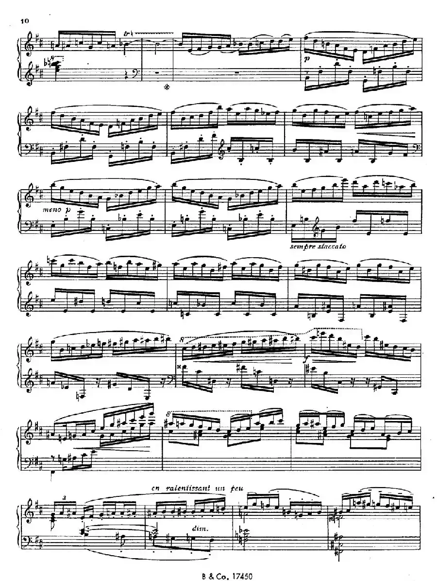 Premiere Etude de Concert Op.65（第一号音乐会练习曲）
