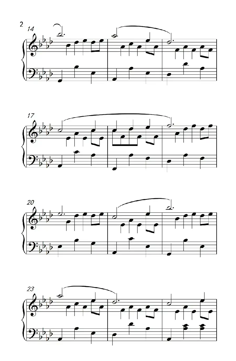 雪绒花 （电影《音乐之声》插曲 《弹吧音教》版）