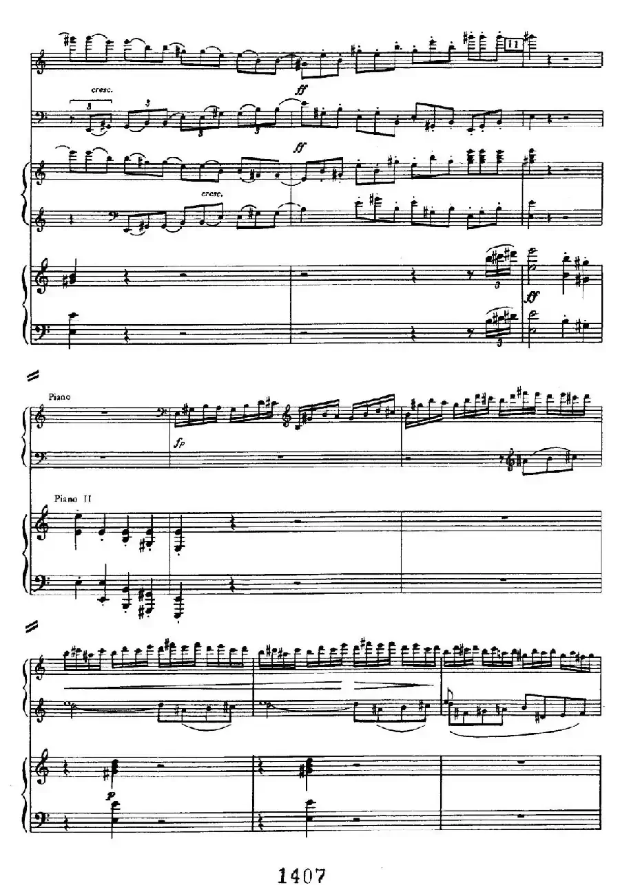 Triple Concerto in C Major Op.56（C大调三重协奏曲·双钢琴·Ⅰ）