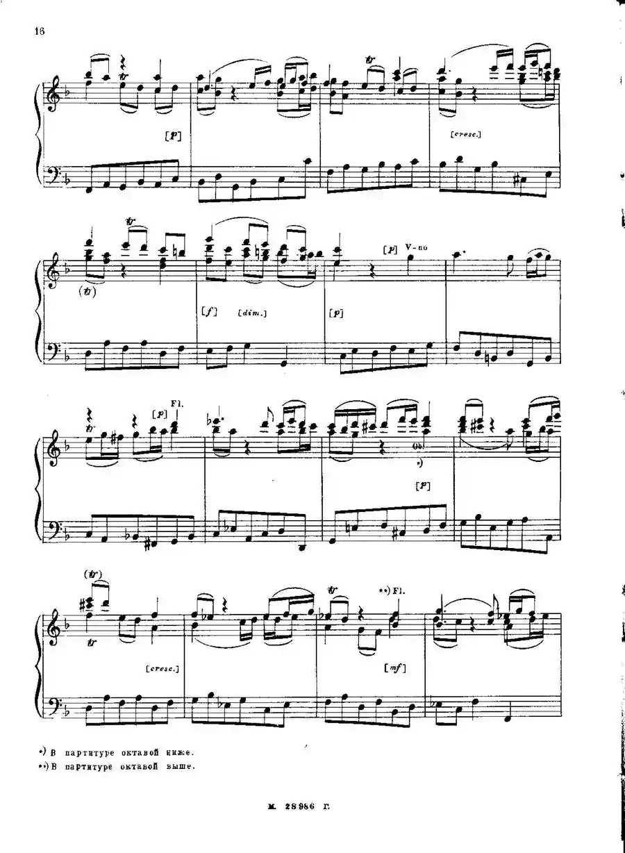 Brenburg Concerto No·2 in F Maj BWV·1047（F大调第二勃兰登堡协奏曲·Ⅱ）