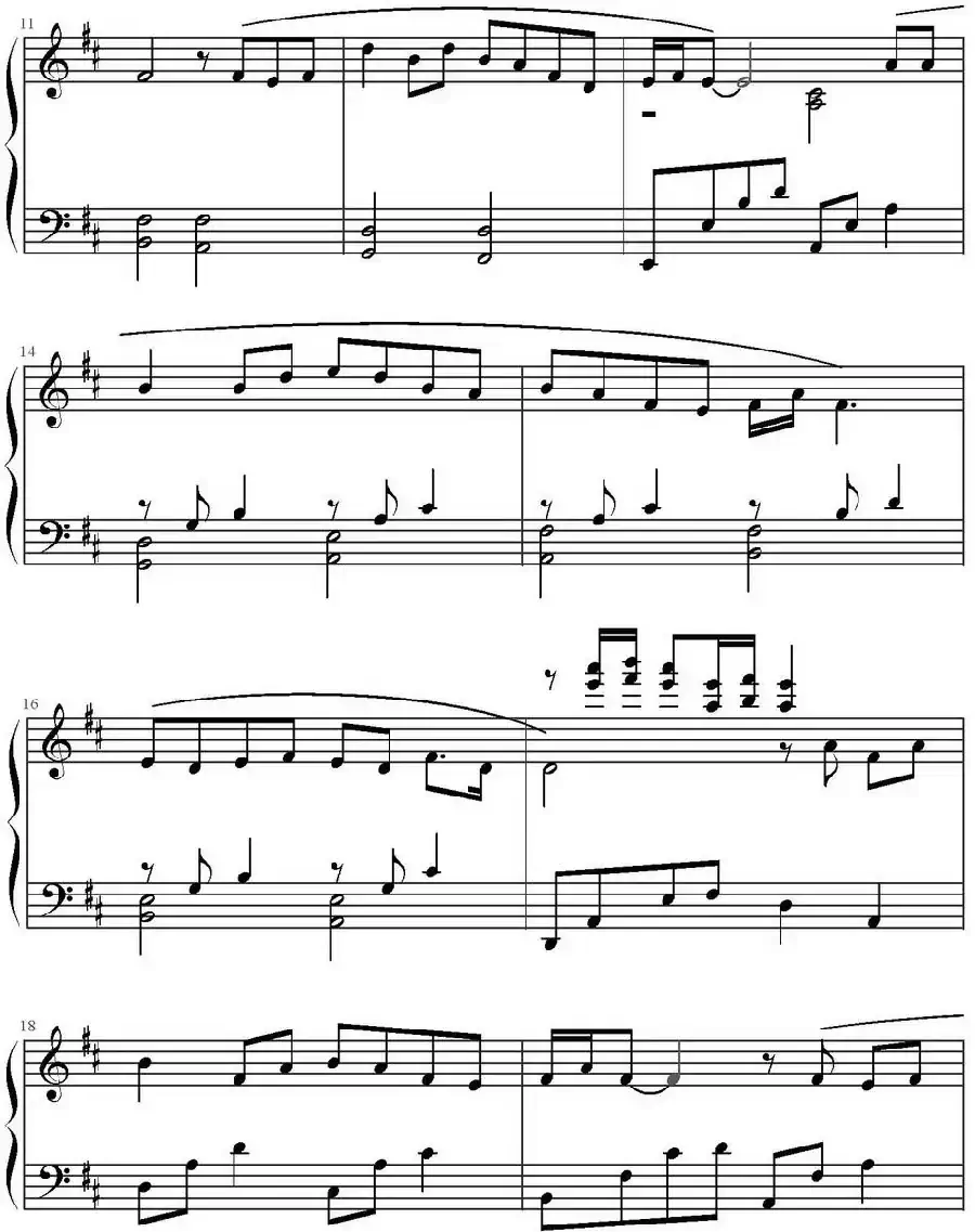 兰亭序（雨田钢琴编配版）