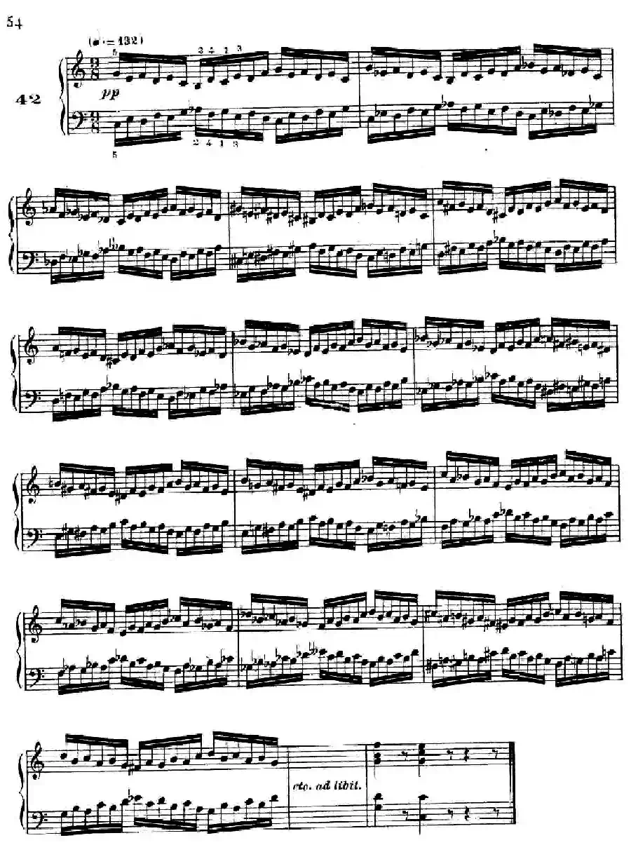 51 Exercises, WoO 6（51首钢琴练习 38—51）