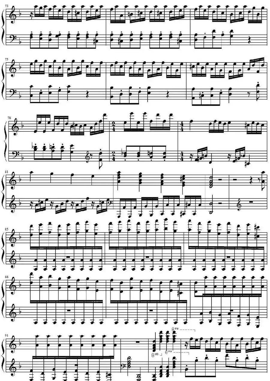 极速风暴(托卡塔&赋格)(Rollerball (Toccata & Fugue))