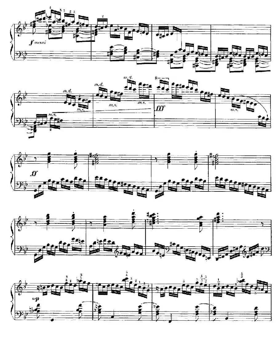 15 Etudes de Vortuosite Op.72（15首辉煌练习曲·2）