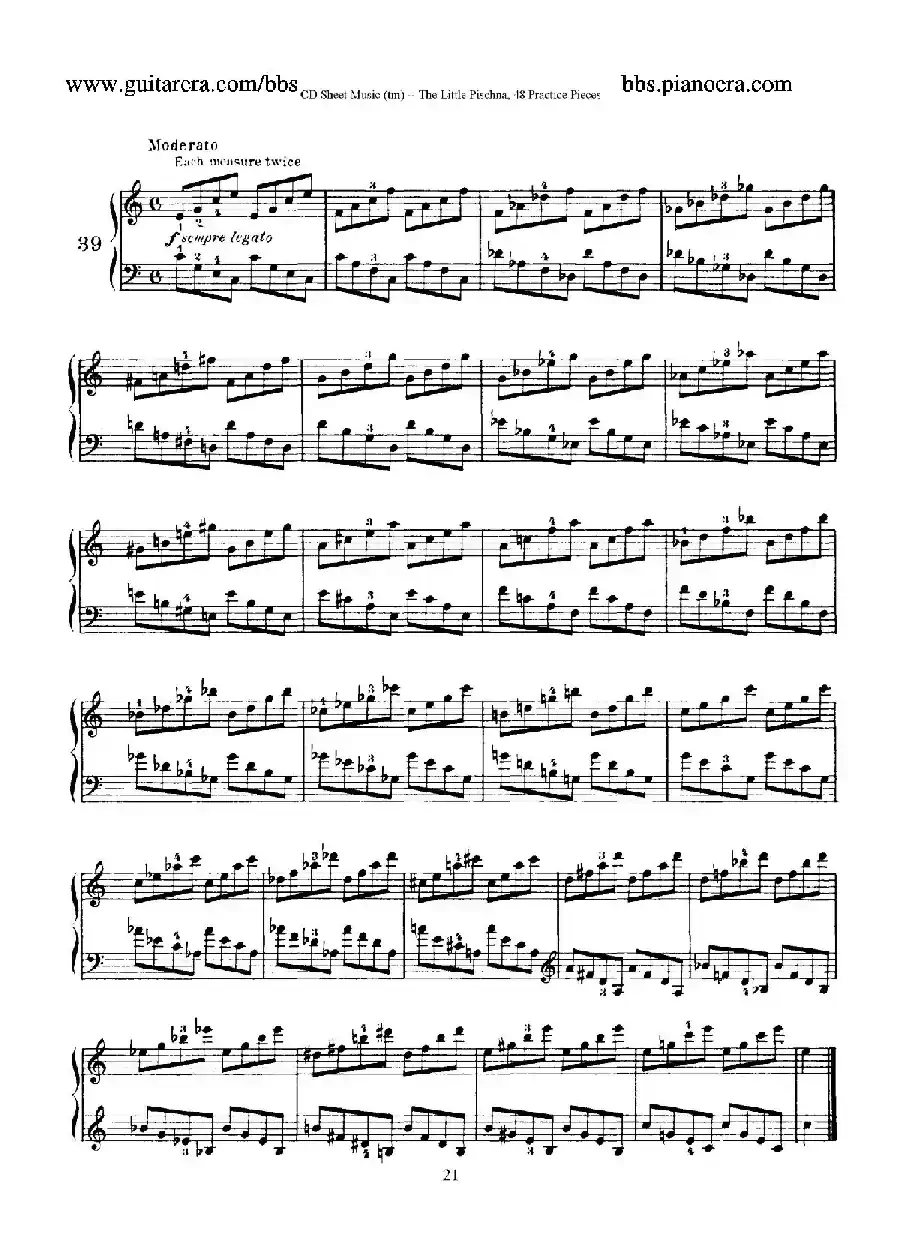 48 Practice Pieces（四十八首钢琴练习曲）