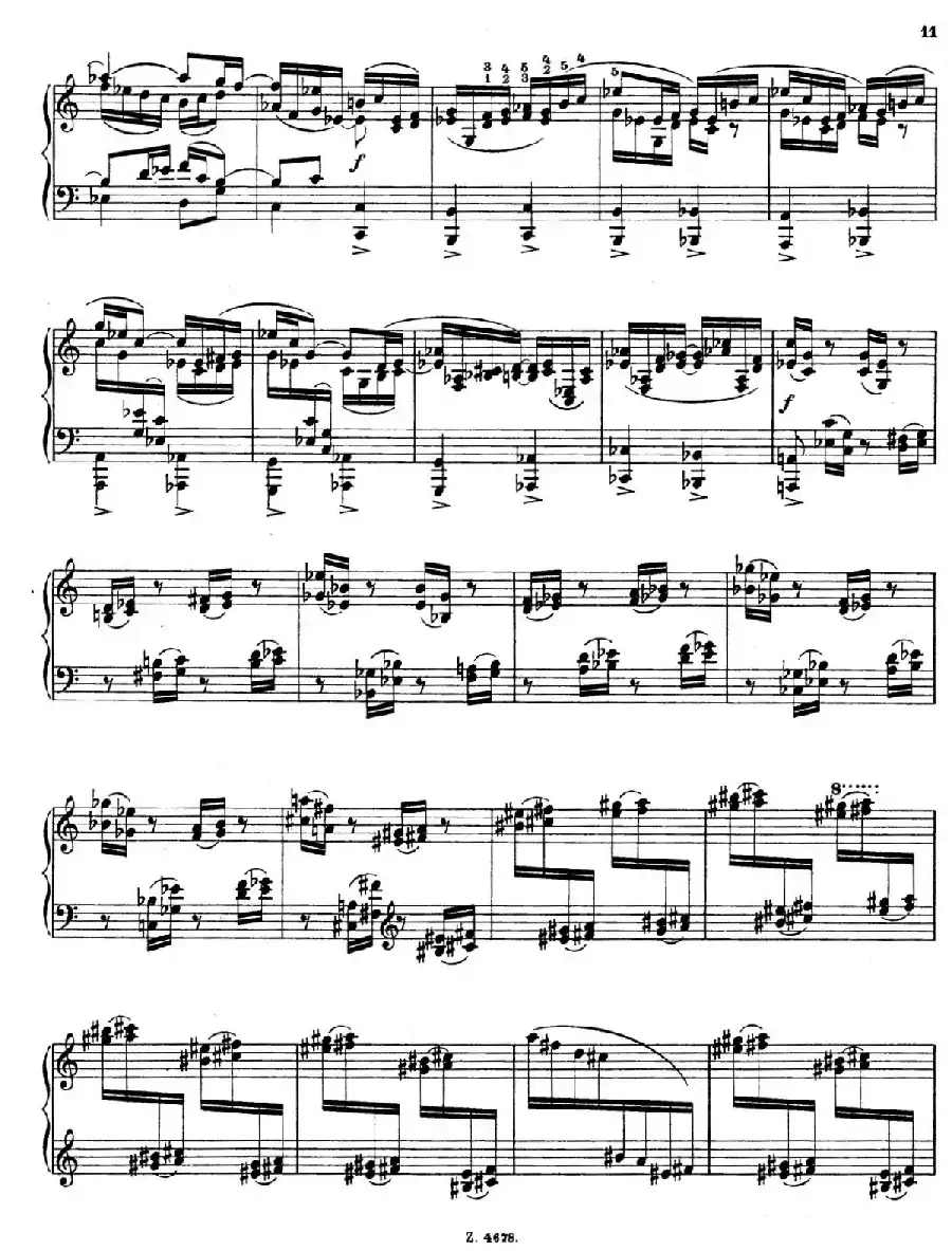 Charakterskizzen Op.40（个性素描 4. 万花筒 Kaleidoskop）