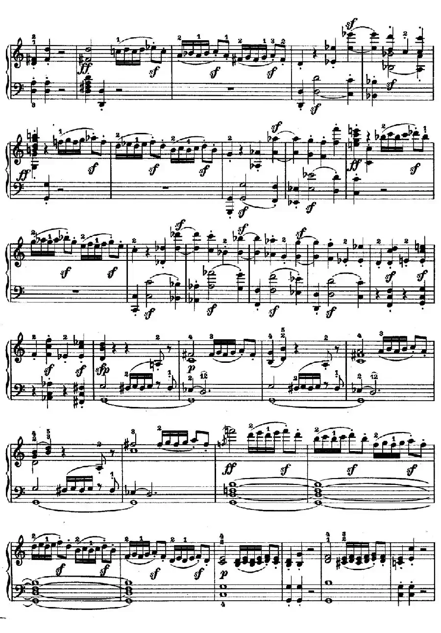 Piano Sonata in C Op.2 No.3（C大调第三钢琴奏鸣曲）