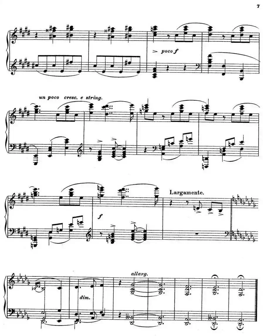 4 Lyric Pieces Op·74（4首抒情小品·4）