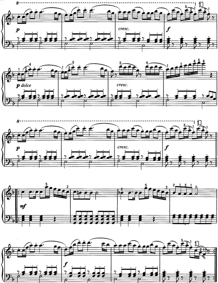 不可不弹的世界钢琴名曲：维也纳进行曲