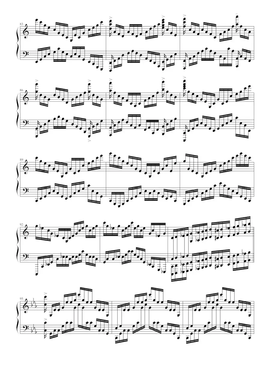 c小调练习曲（9632587410作曲版）