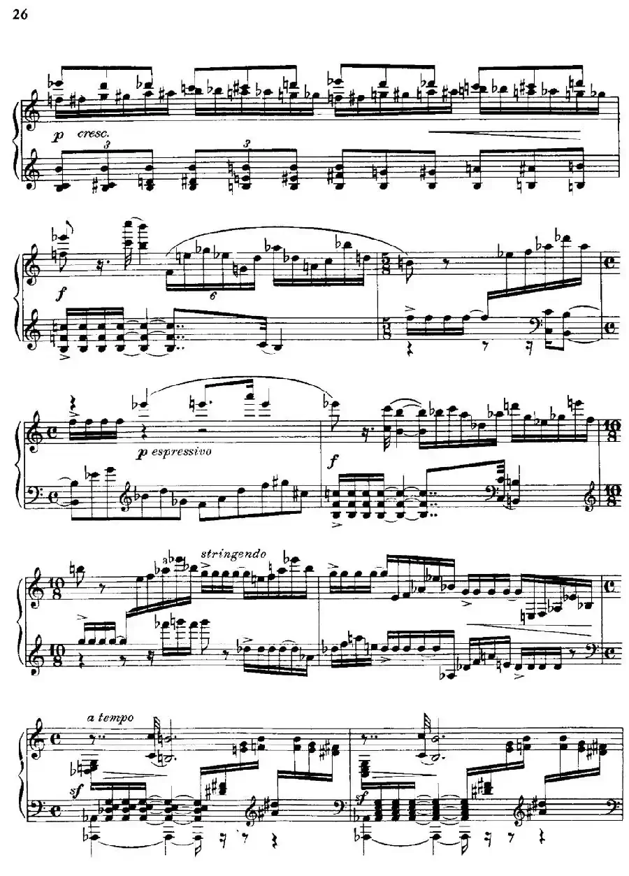 降e小调钢琴奏鸣曲 Op.26 v.1